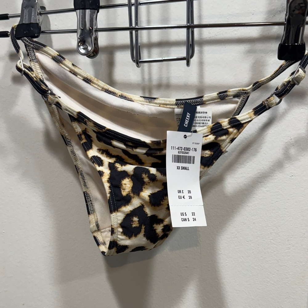 Abercrombie & Fitch Cheeky Bathing Suit Bottom With Adjustable Side Straps